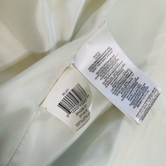 BCBGMAXAZRIA White Jacket Milan Cut-out Back Blazer - Picture 10 of 10